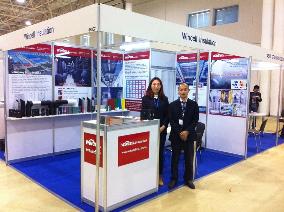 Wincell贏勝參加俄羅斯制冷展 Wincell贏勝江蘇節(jié)能有限公司參加俄羅斯制冷展