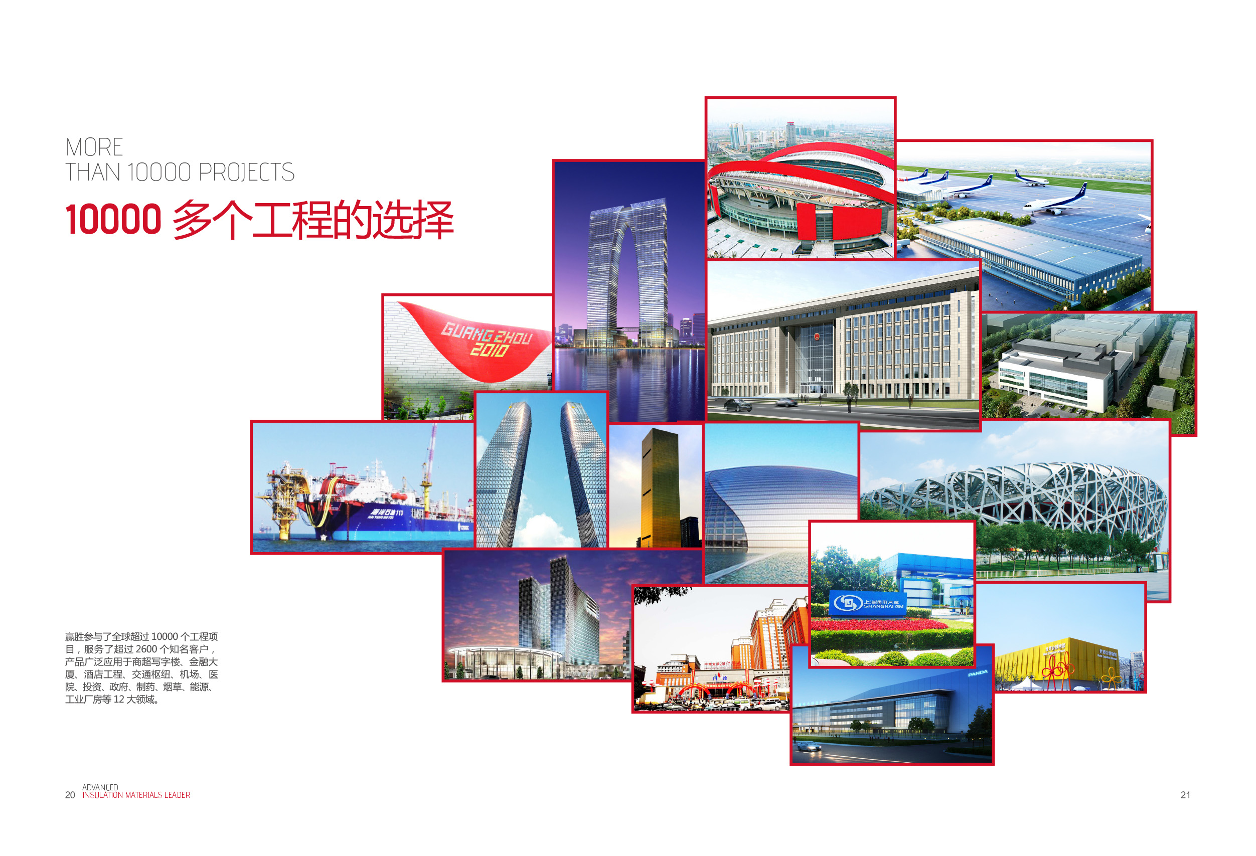 1000多個(gè)工程都選擇贏勝的品牌